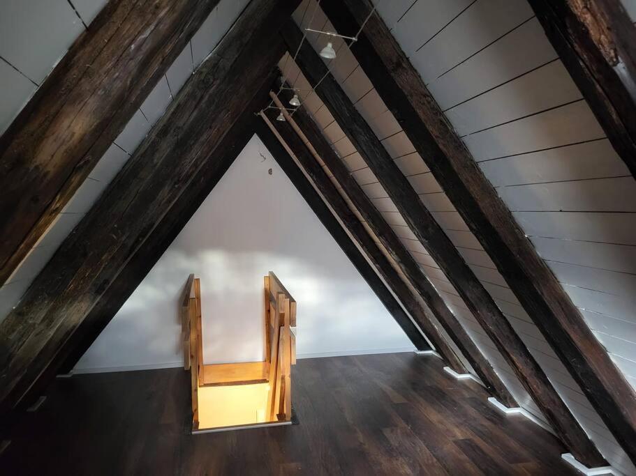 Fachwerk Maisonette In Nuertingen Exterior foto
