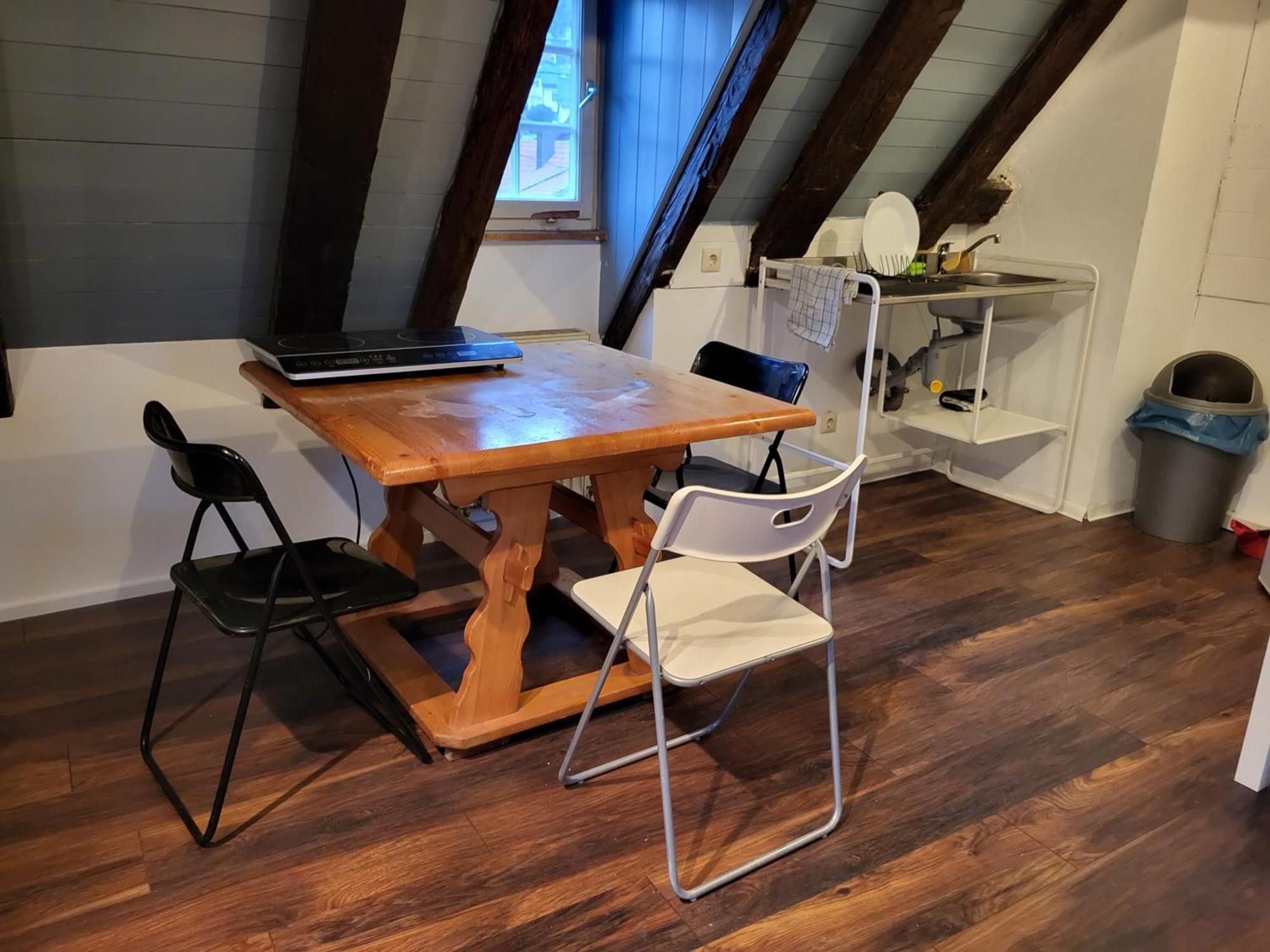 Fachwerk Maisonette In Nuertingen Exterior foto